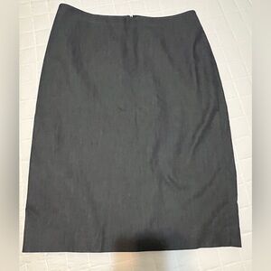 Women’s Skirt Size 4 by Talbots.  Navy Blue Denim look.